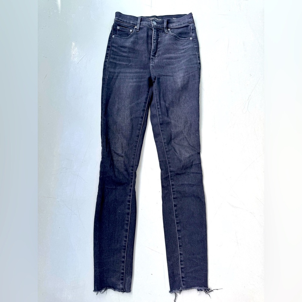 Denim Forum The Lola Skinny High Rise 30L Size 25